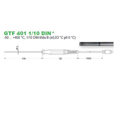 GTF 401 1/10 DIN ponorný snímač