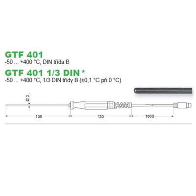 GTF 401 1/3 DIN ponorný snímač